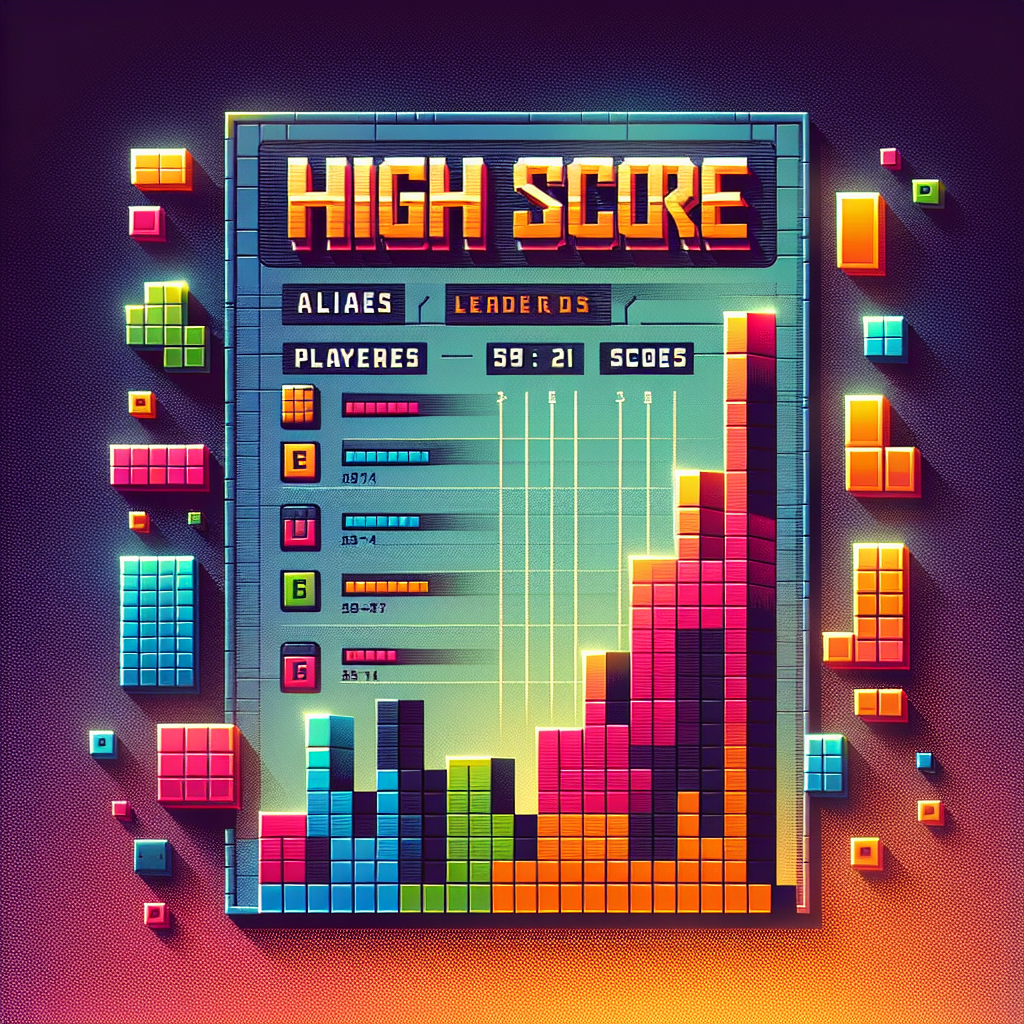 Leaderboard overview showing top scores and players
